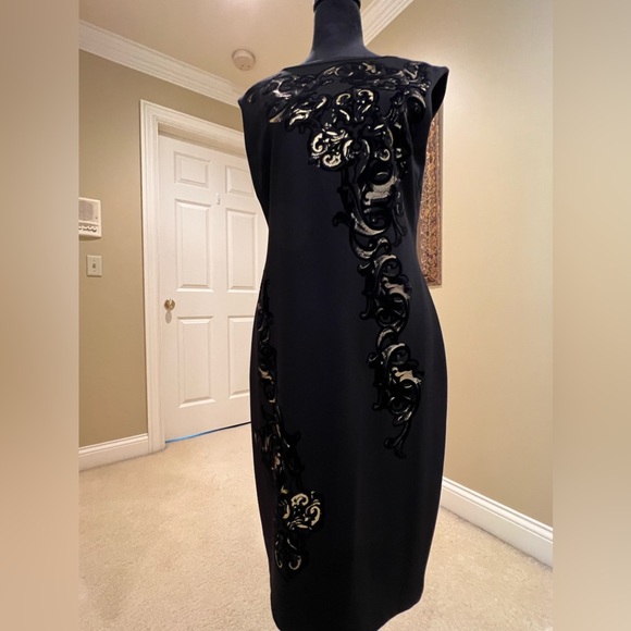 Black dress by Cache - Picture 1 of 4